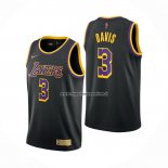 Maglia Los Angeles Lakers Anthony Davis NO 3 Earned 2020-21 Nero