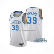 Maglia Los Angeles Lakers Dwight Howard NO 39 Classic 2022-23 Bianco