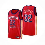 Maglia New Orleans Pelicans Ej Liddell NO 32 Statement 2023-24 Rosso