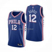 Maglia Philadelphia 76ers Tobias Harris NO 12 Icon Blu