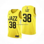 Maglia Utah Jazz Saben Lee NO 38 Icon 2022-23 Amarillo