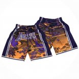 Pantaloncini Los Angeles Lakers Lunar New Year Mitchell & Ness Just Don Giallo