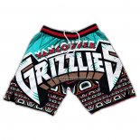 Pantaloncini Memphis Grizzlies Big Logo Retro Verde