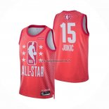 Maglia All Star 2022 Denver Nuggets Nikola Jokic NO 15 Granate