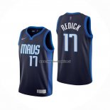 Maglia Dallas Mavericks J.j. Redick NO 17 Earned 2020-21 Blu