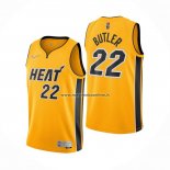 Maglia Miami Heat Jimmy Butler NO 22 Earned 2020-21 Or