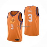 Maglia Phoenix Suns Chris Paul NO 3 Statement 2020-21 Arancione