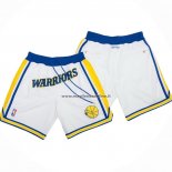Pantaloncini Golden State Warriors Bianco