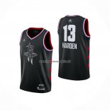 Maglia All Star 2019 Houston Rockets James Harden NO 13 Nero