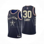 Maglia All Star 2024 Golden State Warriors Stephen Curry NO 30 Blu