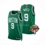Maglia Boston Celtics Derrick White NO 9 Icon 2022 NBA Finals Verde