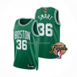Maglia Boston Celtics Marcus Smart NO 36 Icon 2022 NBA Finals Verde