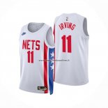 Maglia Brooklyn Nets Kyrie Irving NO 11 Statement 2022-23 Blanco