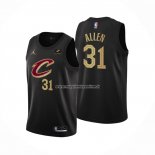 Maglia Cleveland Cavaliers Jarrett Allen NO 31 Statement 2022-23 Nero