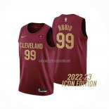Maglia Cleveland Cavaliers Ricky Rubio NO 99 Icon 2022-23 Rosso