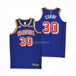 Maglia Golden State Warriors Stephen Curry NO 30 Classic 2021-22 Autentico Blu