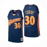 Maglia Golden State Warriors Stephen Curry NO 30 Mitchell & Ness 2009-10 Blu