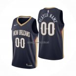 Maglia New Orleans Pelicans Personalizzate Icon 2020-21 Blu
