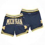 Pantaloncini Air Jordan Just Don NCAA Michigan Blu