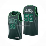 Maglia Boston Celtics Jeff Teague NO 55 Earned 2020-21 Verde