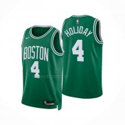 Maglia Boston Celtics Jrue Holiday NO 4 Icon 2022-23 Verde