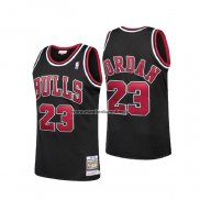 Maglia Chicago Bulls Michael Jordan NO 23 Retro Nero