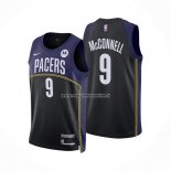 Maglia Indiana Pacers T.J. McConnell NO 9 Citta 2022-23 Blu