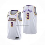 Maglia Los Angeles Lakers Kent Bazemore NO 9 Association 2021-22 Bianco