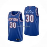 Maglia New York Knicks Julius Randle NO 30 Statement 2020-21 Blu