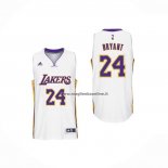 Maglias Los Angeles Lakers Kobe Bryant NO 24 Bianco