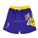 Pantaloncini Los Angeles Lakers Big Logo Just Don Viola