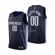 Maglia Dallas Mavericks Personalizzate Statement Blu