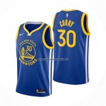 Maglia Golden State Warriors Stephen Curry NO 30 Icon 2020-21 Blu