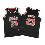 Maglia Bambino Chicago Bulls Michael Jordan NO 23 Nero4