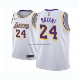 Maglia Bambino Los Angeles Lakers Kobe Bryant NO 24 Association 2018-19 Bianco