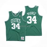 Maglia Boston Celtics Paul Pierce NO 34 Hardwood Classics Throwback Verde