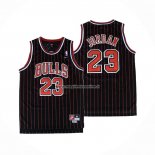 Maglia Chicago Bulls Michael Jordan NO 23 Retro 1995-96 Nero