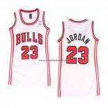 Maglia Donna Chicago Bulls Michael Jordan NO 23 Icon Bianco