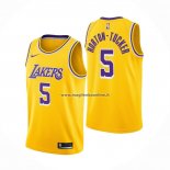 Maglia Los Angeles Lakers Talen Horton-tucker NO 5 Icon 2020-21 Giallo