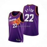 Maglia Phoenix Suns Deandre Ayton NO 22 Classic 2022-23 Viola