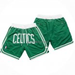 Pantaloncini Boston Celtics Just Don Verde