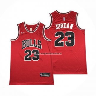 Maglia Chicago Bulls Michael Jordan NO 23 Icon Rosso