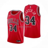 Maglia Chicago Bulls Wendell Carter JR. NO 34 Icon Rosso
