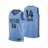 Maglia Memphis Grizzlies Danny Green NO 14 Statement 2022-23 Blu