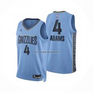 Maglia Memphis Grizzlies Steven Adams NO 4 Statement 2022-23 Blu