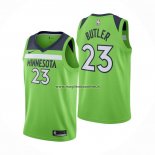 Maglia Minnesota Timberwolves Jimmy Butler NO 23 Statement Verde