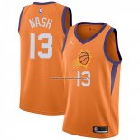 Maglia Phoenix Suns Steve Nash NO 13 Statement 2021 Arancione