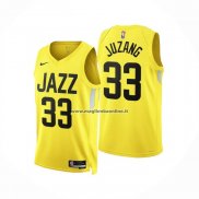 Maglia Utah Jazz Johnny Juzang NO 33 Icon 2022-23 Amarillo