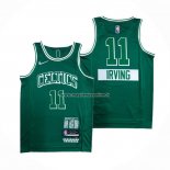 Maglia Boston Celtics Kyrie Irving NO 11 Citta 2021-22 Verde