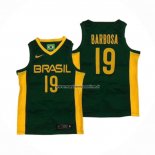 Maglia Brasil Leandro Barbosa NO 19 2019 FIBA Baketball World Cup Verde